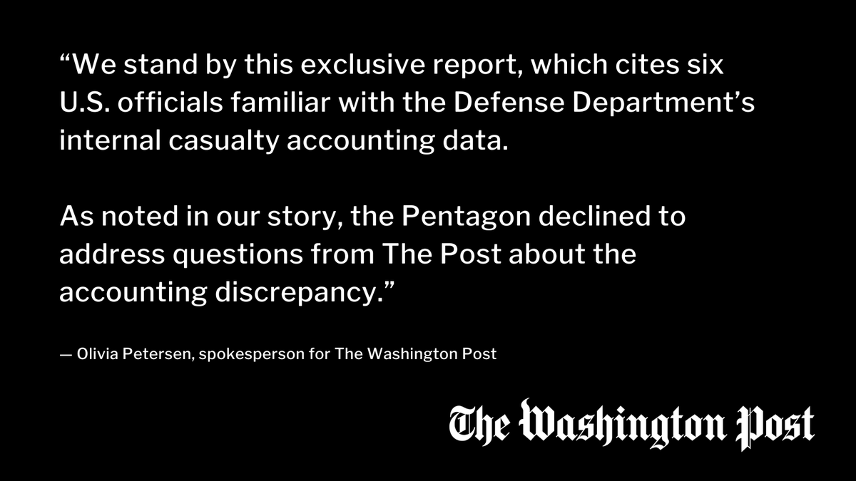 WashPostComms's tweet photo. @PeteHegseth https://t.co/PnC30o9vlE