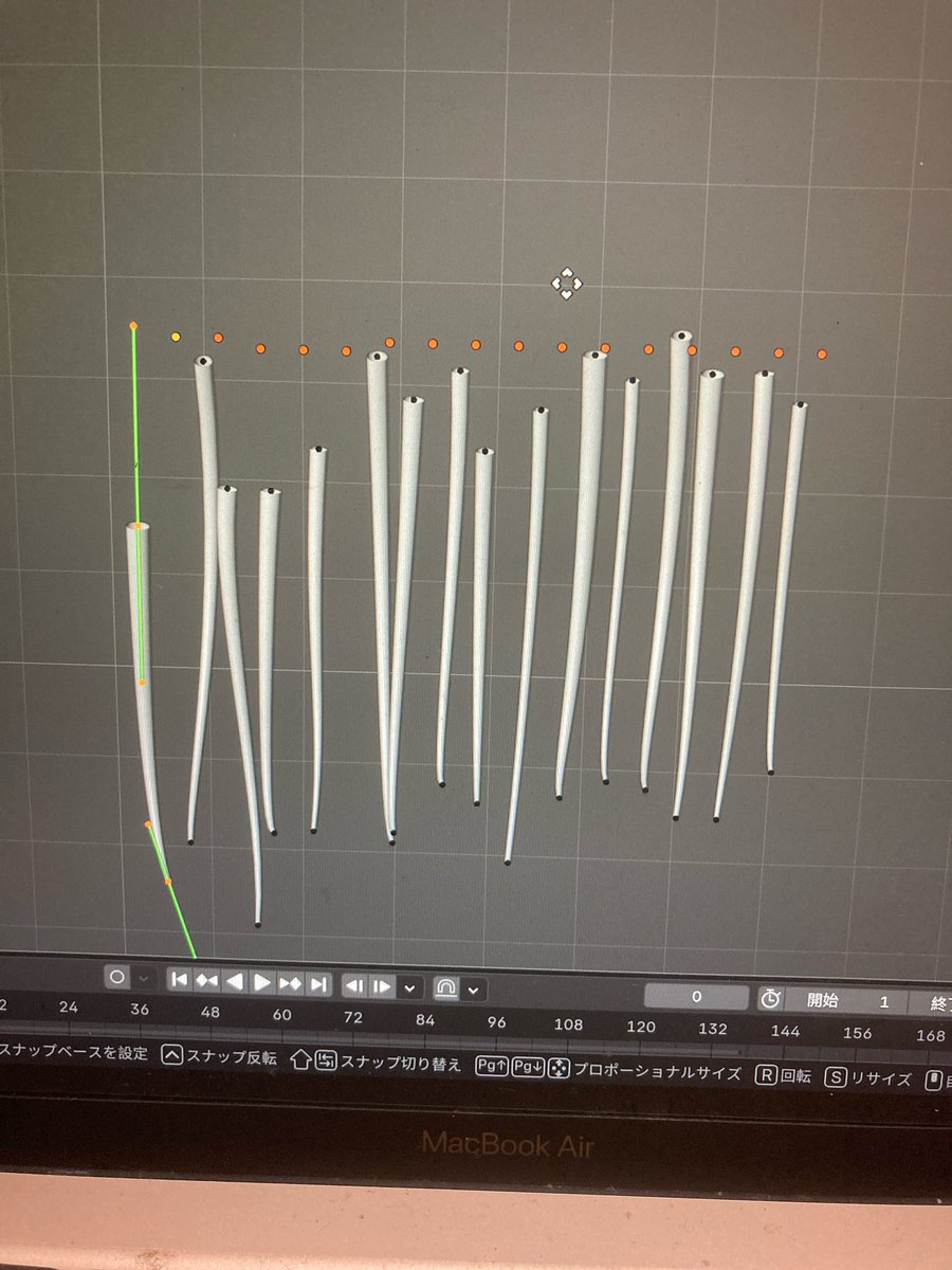 ococolojohnny's tweet photo. この二枚の間の制作過程も載せときます⚡️
謎にオブジェクトの口元が凹んでヒゲができたり、ミラーモディファイアが反転してたり、
まつ毛うまく作れなかったりしてました笑 https://t.co/HjMGh2mFDm