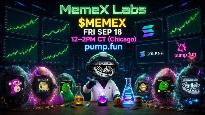 Allan_MemeX's tweet photo. Timeline’s about to get loud. 🔥

MemeX season is live.
Enough talking — let the product and the community flex.

Cults on mainnet. Tips. Mint. Launch.
$MEMEX season starts now. 🚀

https://t.co/vF1KCcml4j

#MemeX #MEMEX #Solana #SOL #crypto https://t.co/ZVMOjy57T9