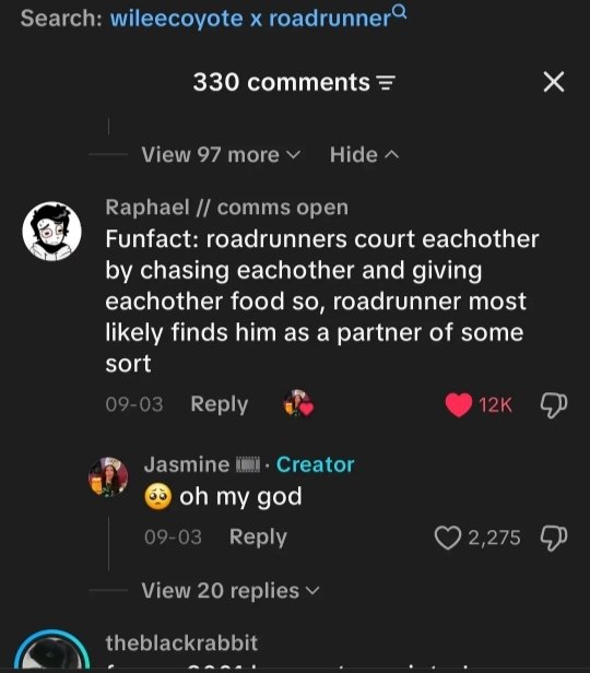 bugnoirsk1's tweet photo. Wildroad is canon guys 🥹
#wildroad #roadrage #WilexRoadRunner #roadrunner #wilecoyote #coyotevsacme #yaoi https://t.co/MprbPmK9w5
