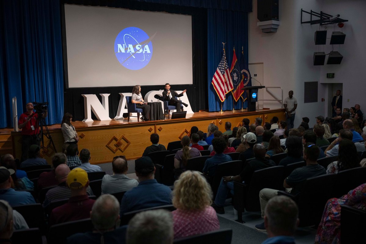 NASAAdmin's tweet photo. @NASAStennis helped power America to the Moon during Apollo, and it has an important role to play as we return to stay.

We heard directly from the workforce and visited the historic B-Test Complex, where @blueorigin will test New Glenn’s upper stage through its agreement with NASA. Putting world-class American infrastructure to work with commercial partners is how we move faster, strengthen our industrial base, and stay ahead.

We also met with @USSOCOM leadership and watched Naval Special Warfare’s Special Boat Team 22 conduct an impressive hot extraction demonstration. Incredible capability and professionalism on display.

A great reminder of the extraordinary people and capabilities behind American leadership on Earth and beyond.