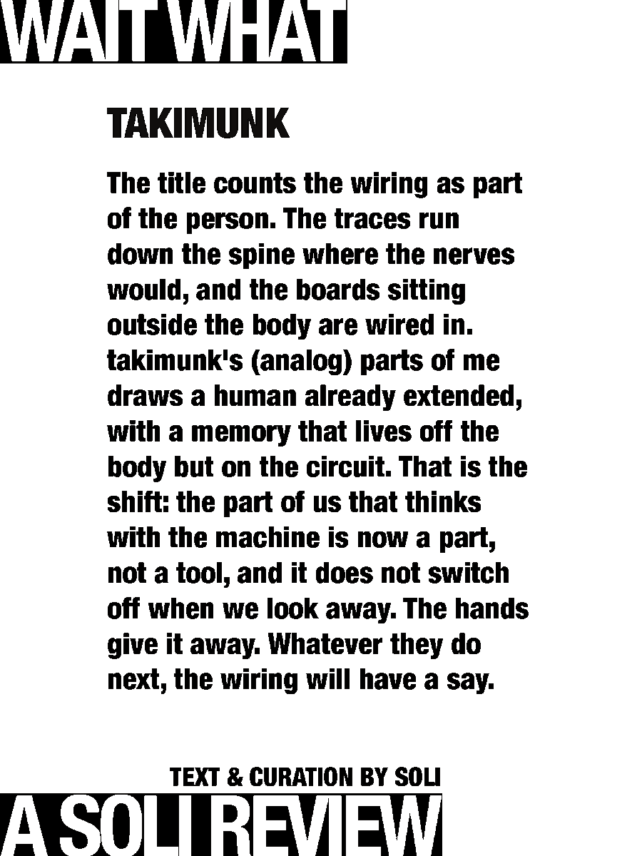 solisolsoli's tweet photo. Count which parts of you are wired · takimunk https://t.co/7H37VqagDc