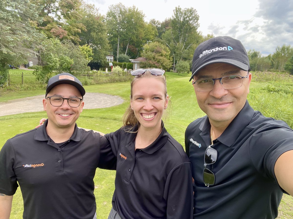 NoTraffic_'s tweet photo. Great day on the green with our friends at @orange_traffic ! Had a fantastic time connecting with partners, customers, and fellow transportation professionals at the Orange Traffic Golf Tournament. #OrangeTraffic #Transportation https://t.co/02NRsMTgfl