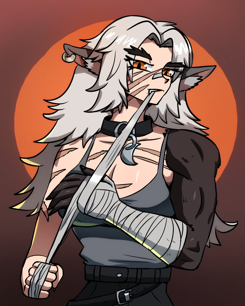 hlddraws's tweet photo. Silver fanart! #deadlock https://t.co/SNATd7xpS7