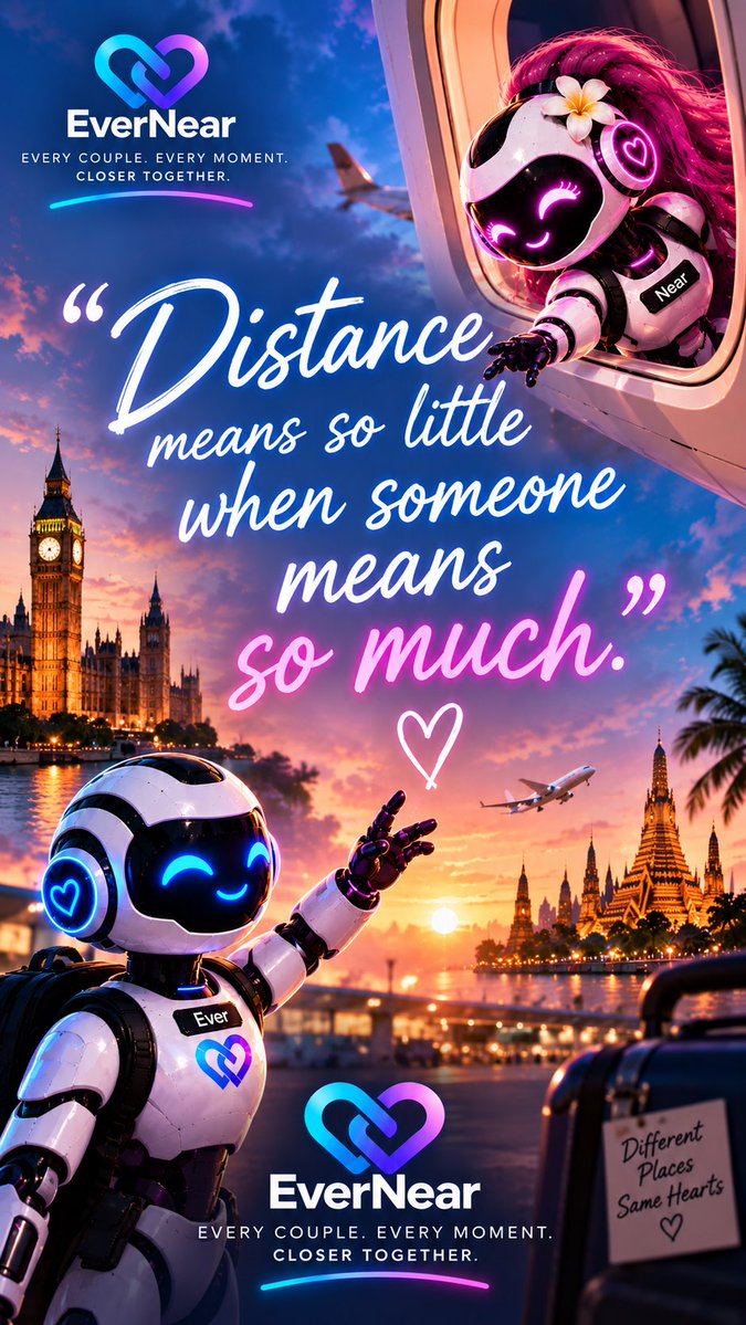 EverNearApp's tweet photo. Distance makes you stronger, #EverNear helps you stay connected #ldr #ldrcouple #longdistance #longdistancecouple #love #couple https://t.co/FMet4F5uWJ