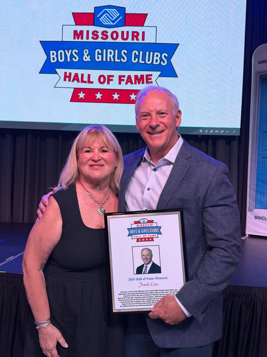 HelpKCKids's tweet photo. Join us in celebrating 2 incredible BGCGKC Board members!
Frank Caro was inducted into the Missouri Area Council Hall of Fame &amp; Cecilia Carter received the Missouri Area Council Liaison of the Year Award.👏
#BGCGKC #GreatFutures #BoardLeadership #CommunityLeadership #HelpKCKids https://t.co/1KZdYi9ZrC