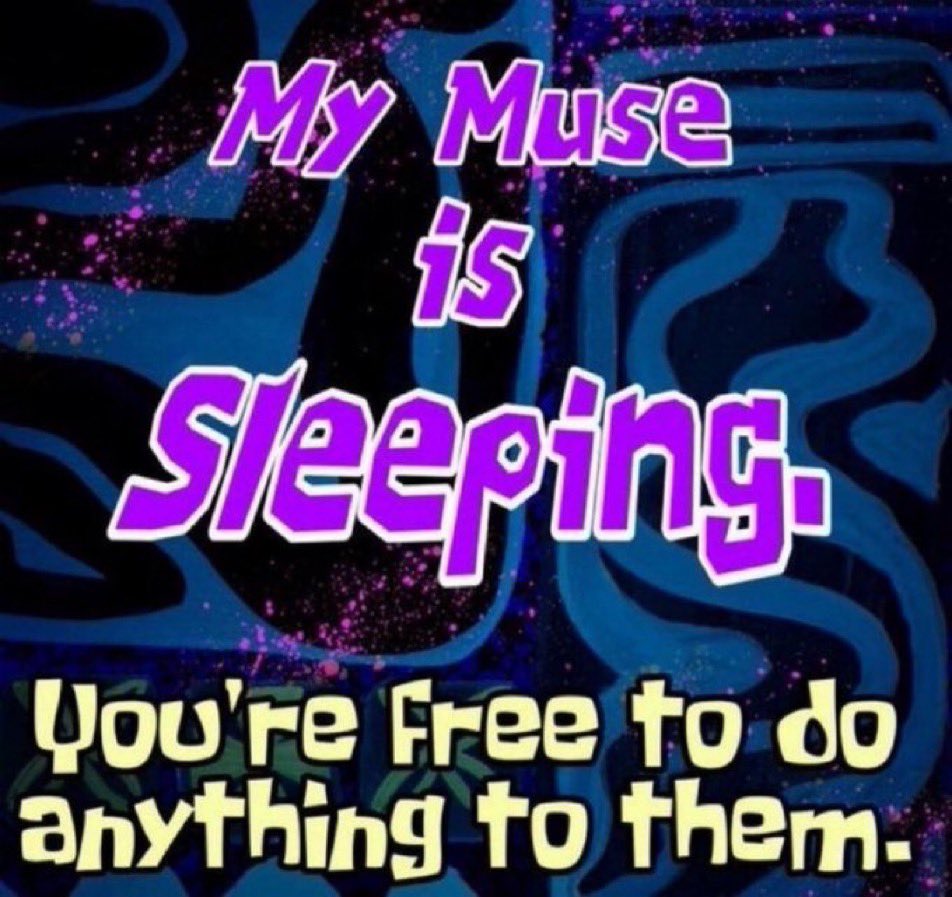 PURPL3HUMAN2's tweet photo. Seth is slumbering away…

Now’s your chance to strike at the nerd with whatever you got!

(Do note: Photos of your muse with a caption are more likely to get responses! Most likely in DMs.) https://t.co/jUWwFQzyWo