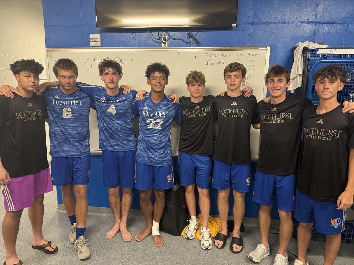 HAWKLETSOCCER's tweet photo. Game 2 of Jesuit Classic = 0-0 tie vs Marquette University High School. Crazy heat made for a tough game for both squads. ROCK moves to 6-0-1. Shutout from Farinelli and the backline of Staszak, Schieffer, Coleman, Boehmer, Malone, Garcia, and Vacanti. #ROCKSTATE #AMDG https://t.co/4s9ZtXGOP1