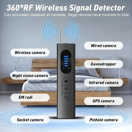 HomeGcollective's tweet photo. Designed to help identify suspicious wireless signals and potential hidden devices, this compact gadget is perfect for travel, hotels, offices, and everyday peace of mind.
  #SmartSecurity #travelEssentials
https://t.co/GT7LvO1iEs... https://t.co/nBboB8nbzU
