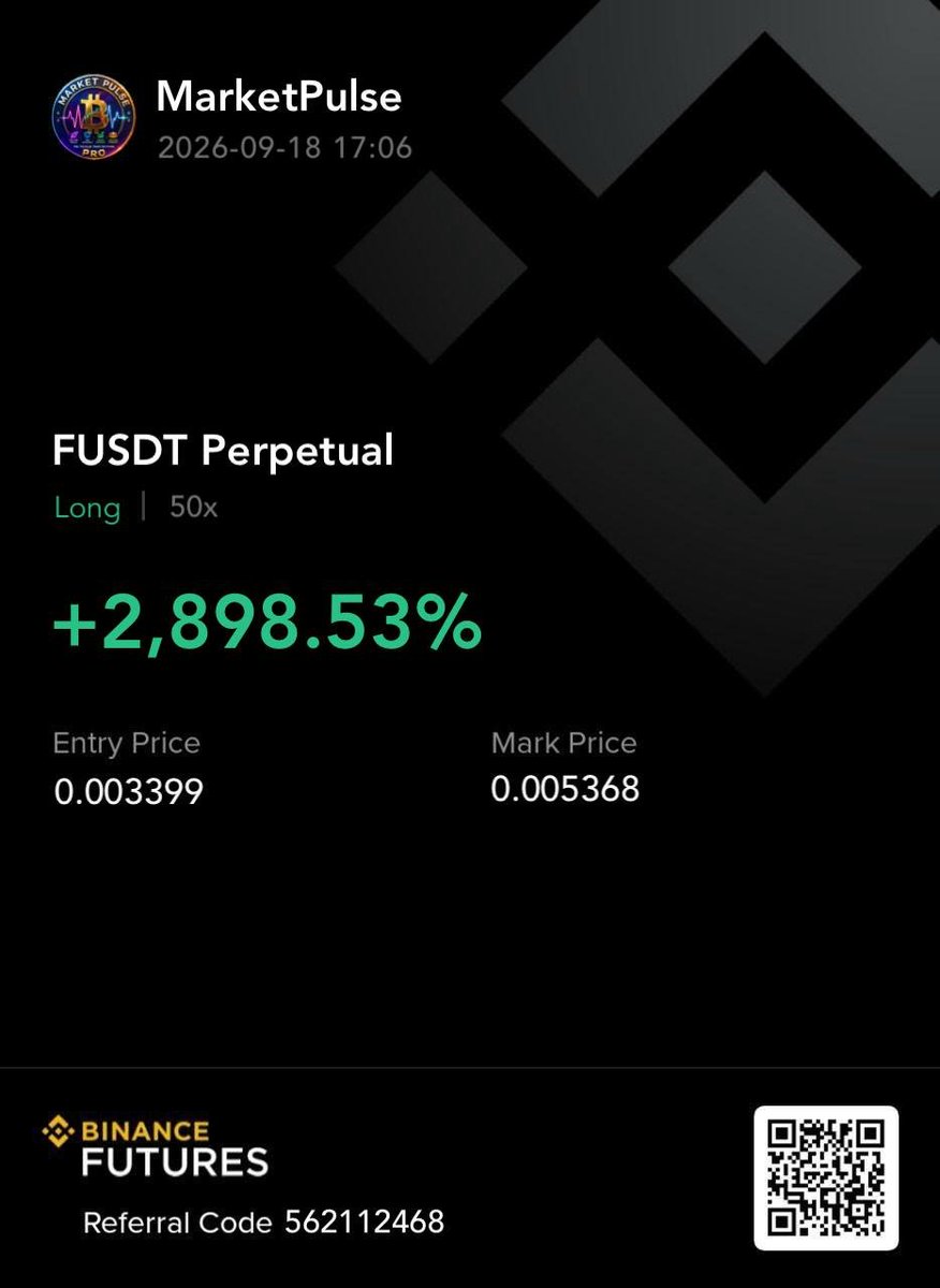 Play_Jim's tweet photo. #F/USDT 💥💥

Profit: +2,898.53%🤑

Free Signals: https://t.co/fBAmDmKOdP

#Gümüş #Platin #Nasdaq #Petrol #Dxy #Dax #Silver #altin #ons #bist100 #cment #xauusd #altın #gramaltın #btc #btcusdt https://t.co/wuDWv6qBge