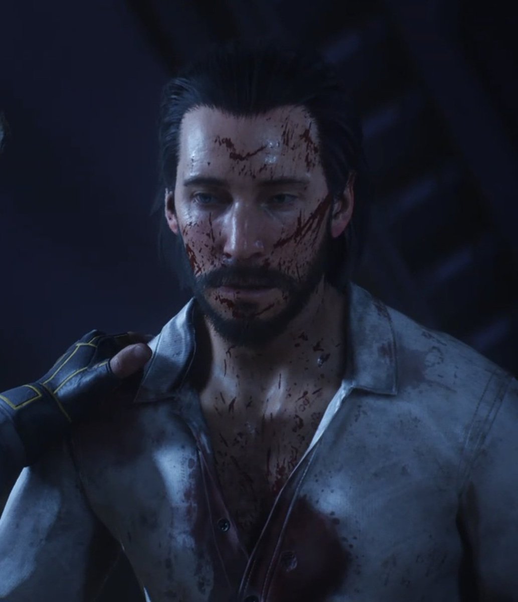 Moneoghan's tweet photo. So Happy to have a character played by Troy that just looks like... Troy again... yeah , this game is sooo FUN !!
#Wolverine
#troybaker https://t.co/A2yqJI6eGu