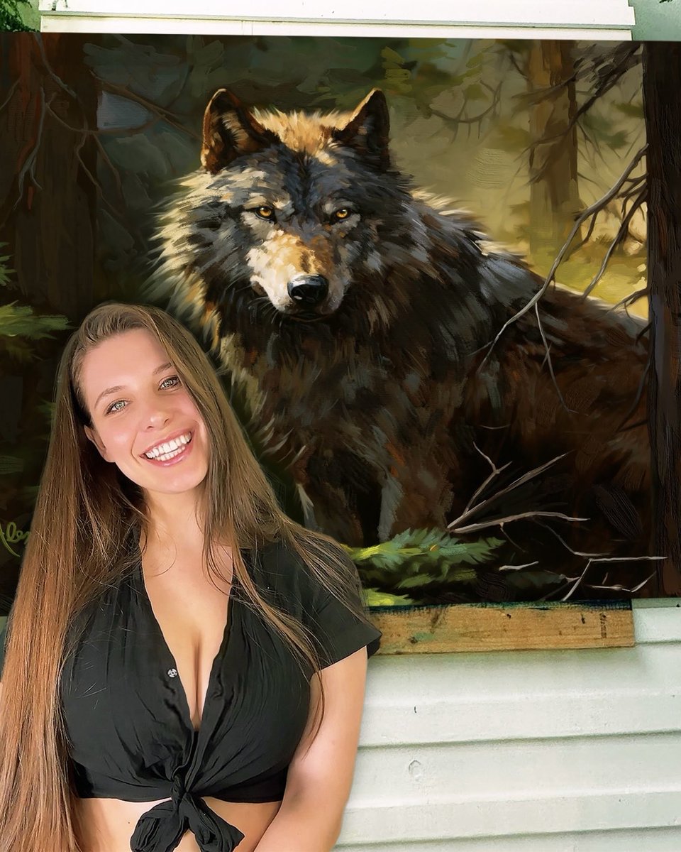 shelbystardust's tweet photo. Dear algorithm, 
Please share my art with people who still value wildlife over data centers. https://t.co/T0IPOAlt6F