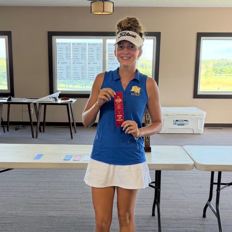 ENKnights's tweet photo. Congratulations to the Lady Knights Golf Team.  Finishing 3rd at Sectional to advance to next week's Regional at Noble Hawk!
Congratulations to Lily Oburn for finishing tied for medalist honors! https://t.co/ickZNUulJk