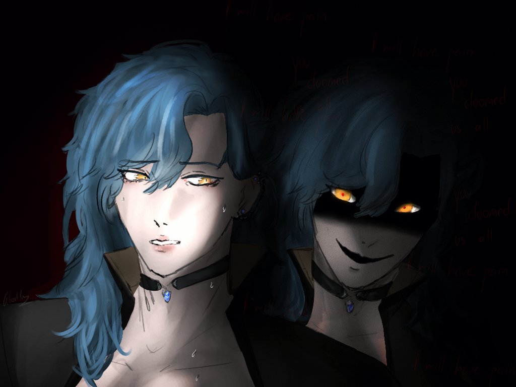 ghost1_ng's tweet photo. ''I will have pain.''
''Can you really be the protector you say you are? What about the voice in the back of your head telling you the opposite. What if you really are the curse the people of Alarie tried to protect themselves against?''
The King's Voice.
#Gallarie https://t.co/BKhToGx1Pb