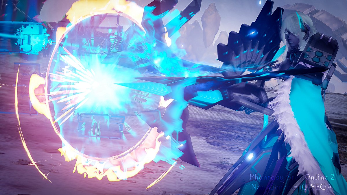 ReneViolet8_NGS's tweet photo. 🔫
（最近、珍しくRaをやってる）
（Sl導入前以来…？）

#PSO2NGS_SS
#メンテの日じゃないけどSSを貼る
#黙して戦闘日 https://t.co/aTXh4jnR4I