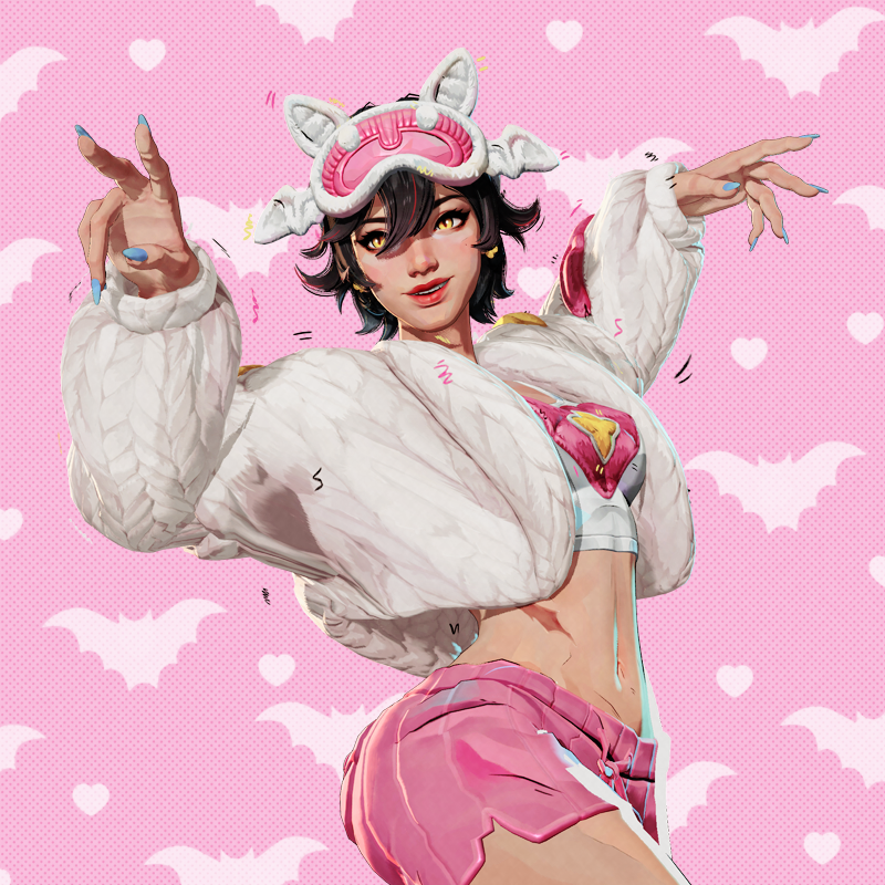 pampurins's tweet photo. 🦇🩷 VAMPY JAMMIES JUBILEE 🩷🦇 #MarvelRivalsㅤ https://t.co/MZtfq80OTp