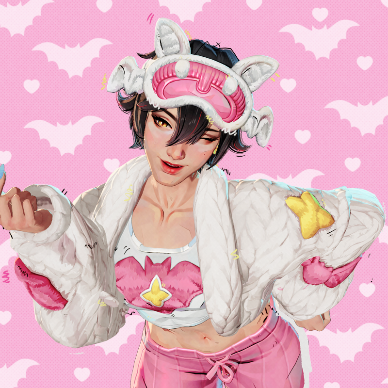pampurins's tweet photo. 🦇🩷 VAMPY JAMMIES JUBILEE 🩷🦇 #MarvelRivalsㅤ https://t.co/MZtfq80OTp