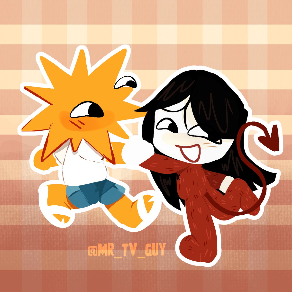 Mystery_TV_'s tweet photo. Fanart of Bad Dads :]
 (characters/comic by @InksSquiddy)
#fanart #baddadscomic https://t.co/eWe21329Rx