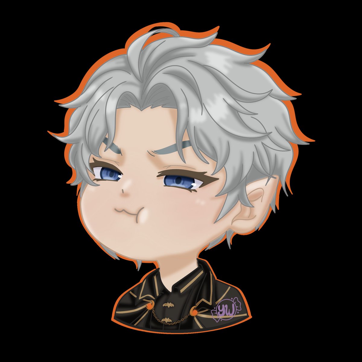 EvidentlyNova's tweet photo. New Nova art 🥺✨

Look at this little pout… aren’t I just the cutest? 🧡
 
Made by the lovely @ItsYumewistara 
You can support her work here:  
https://t.co/x8jdx3EtEc

Follow me on Twitch, so you'll never miss me!  
https://t.co/DMz8hRb7xB

#Chibi #VTuberArt #EvidentlyNova https://t.co/dNSyaQOCdS