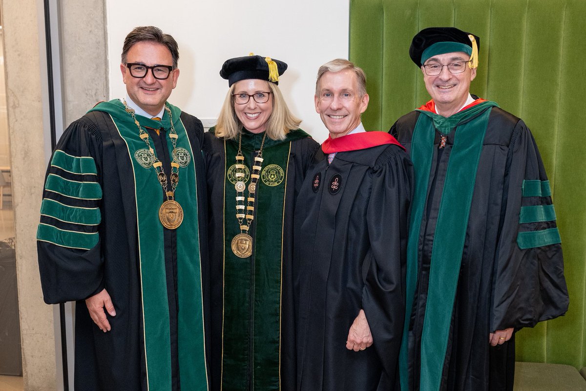 ppisters's tweet photo. Honored to join leaders from across the @TXMedCenter and @utsystem in celebrating @KibbeMR's investiture as president of @UTHealthHouston. Congratulations, Melina! I look forward to seeing UTHealth Houston and @UTMDAnderson continue to strengthen our partnership. #EndCancer https://t.co/6PwJK0j7Vb