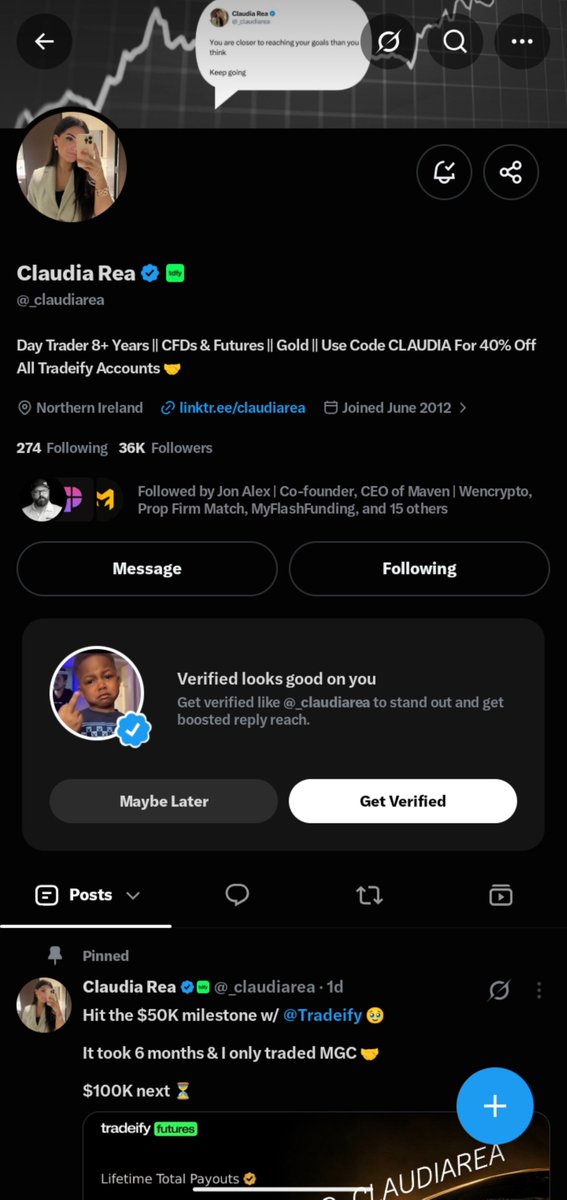 Micha3l5g's tweet photo. @pGmicha3l @Mas0nmount @ighotrades 
@_claudiarea I’ve struggled a lot financially, and had to keep starting over. Trading is something I’m genuinely passionate about, but getting proper capital has been one of my biggest obstacles. This opportunity would mean a lot to me 🙏🏾❤️ https://t.co/flYmelja12