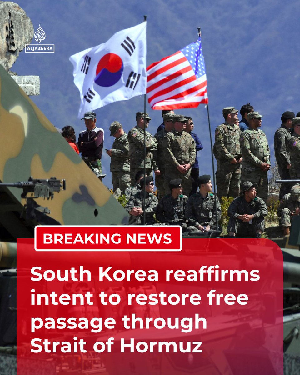 BREAKING: South Korea Reinforces Commitment to Free Navigation in the Strait of Hormuz