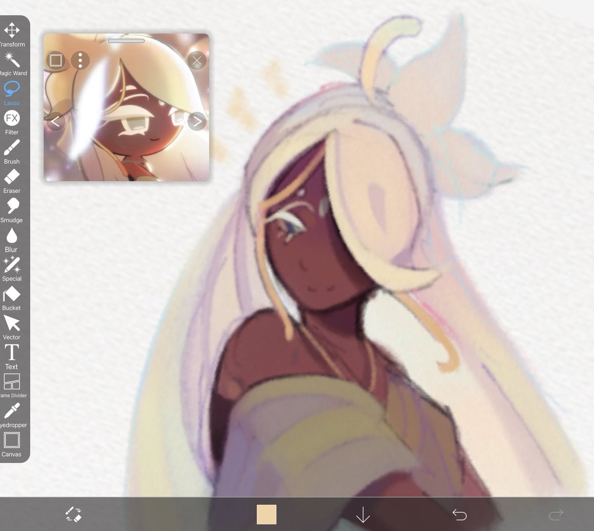 tired_lem0nade's tweet photo. Quick doodle of jasmine ❤️ https://t.co/Vi0vBIURTE