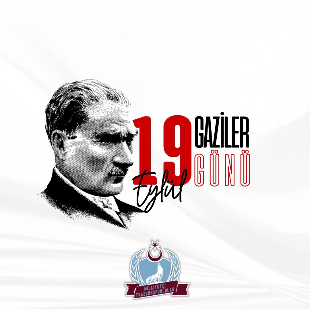 MilliyetciTS_'s tweet photo. Gazi Mustafa Kemal Atatürk ve silah arkadaşları başta olmak üzere, bu vatan için canını hiçe sayan tüm kahramanlarımızın 19 Eylül Gaziler Günü kutlu olsun. Vatan size minnettardır! https://t.co/PiECPosrUW