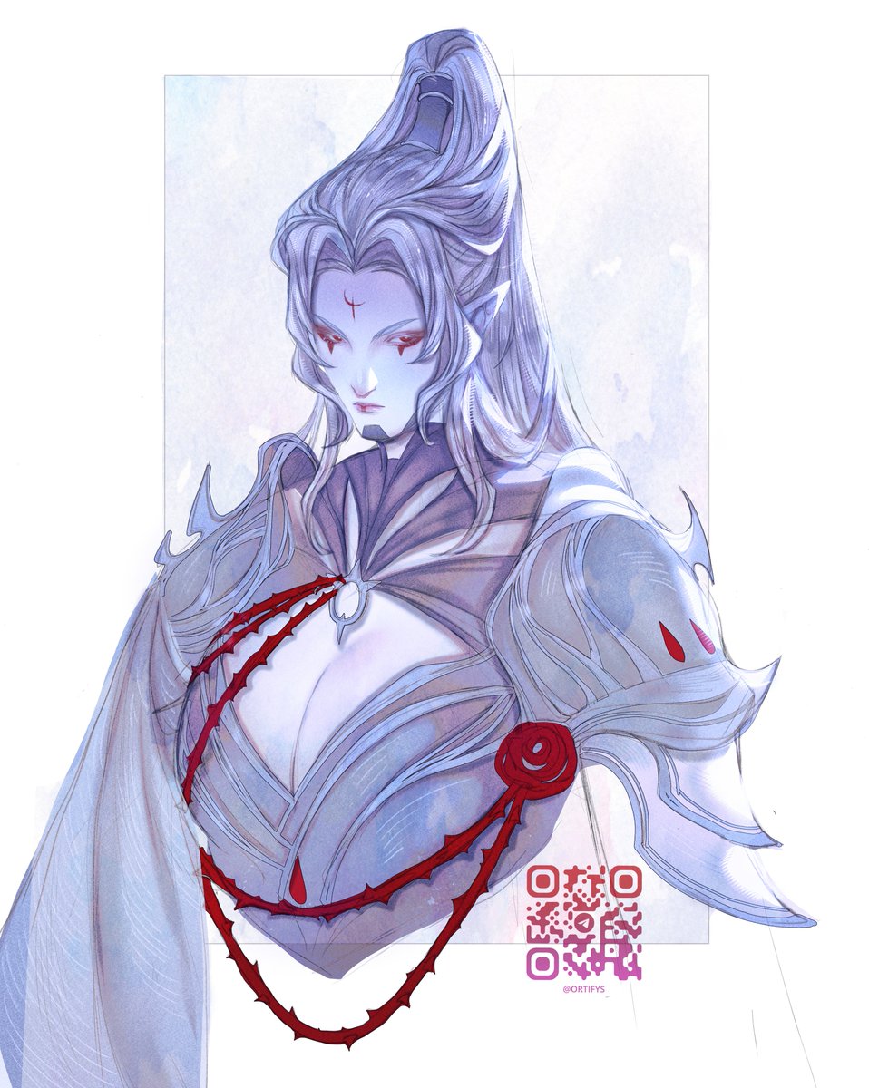 Orti_ss's tweet photo. Thoughts on the helmet design for my ghostly woman.

Tbh, as a neophyte (tourist, lmao) myself in this fandom, my first thought when I saw Aeldari armor was like, “Damn, they’re weird.” Not in a hateful way. But the more time I spend in the fandom, the more I... like it. https://t.co/Wo25O8hCTb