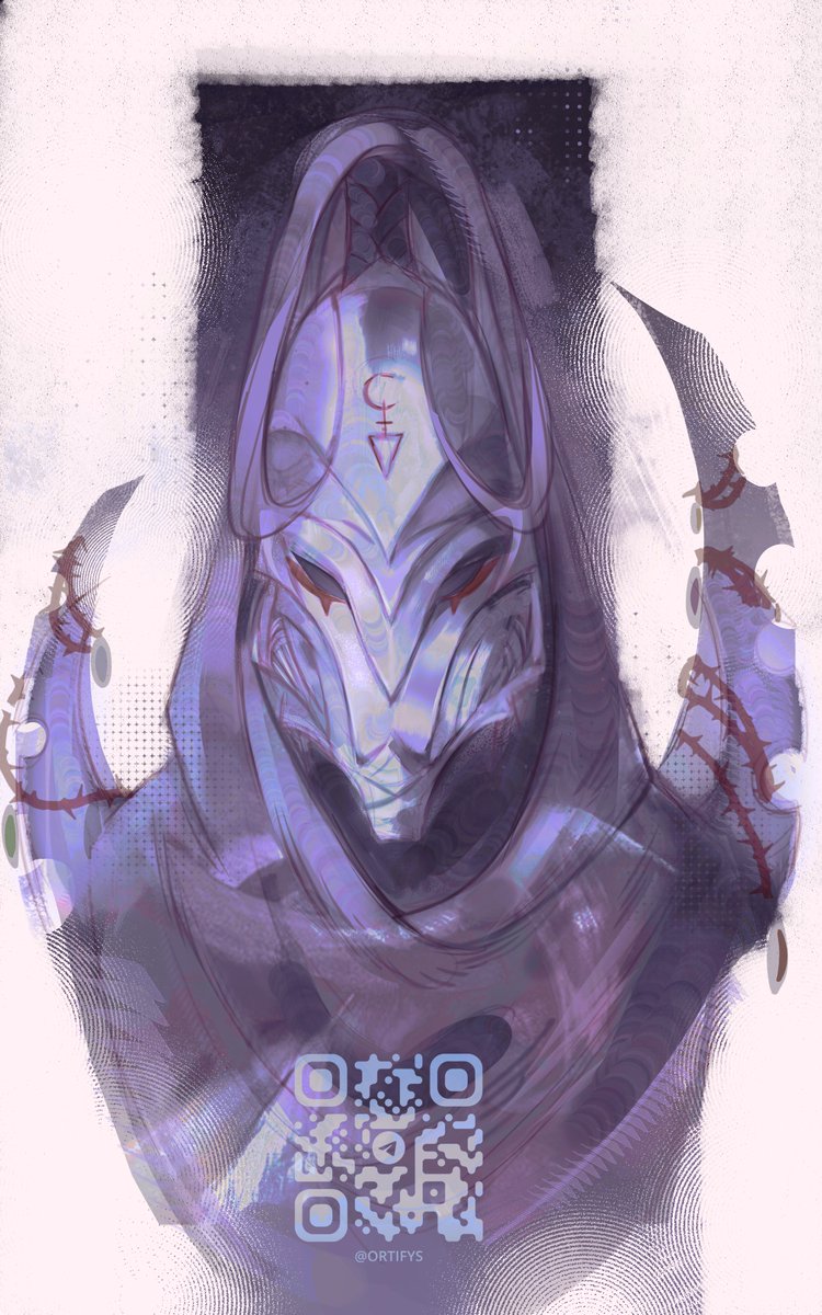 Orti_ss's tweet photo. Thoughts on the helmet design for my ghostly woman.

Tbh, as a neophyte (tourist, lmao) myself in this fandom, my first thought when I saw Aeldari armor was like, “Damn, they’re weird.” Not in a hateful way. But the more time I spend in the fandom, the more I... like it. https://t.co/Wo25O8hCTb