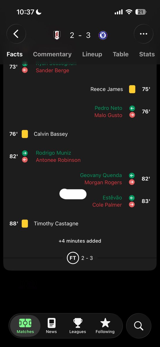 FgsBall's tweet photo. If it’s not 80 plus mins he doesn’t sub in Estevao, he’s should come on in with 5 mins left to perform magic while Neto stinks for 80 plus minutes, lmao https://t.co/4PHoRLnzG6
