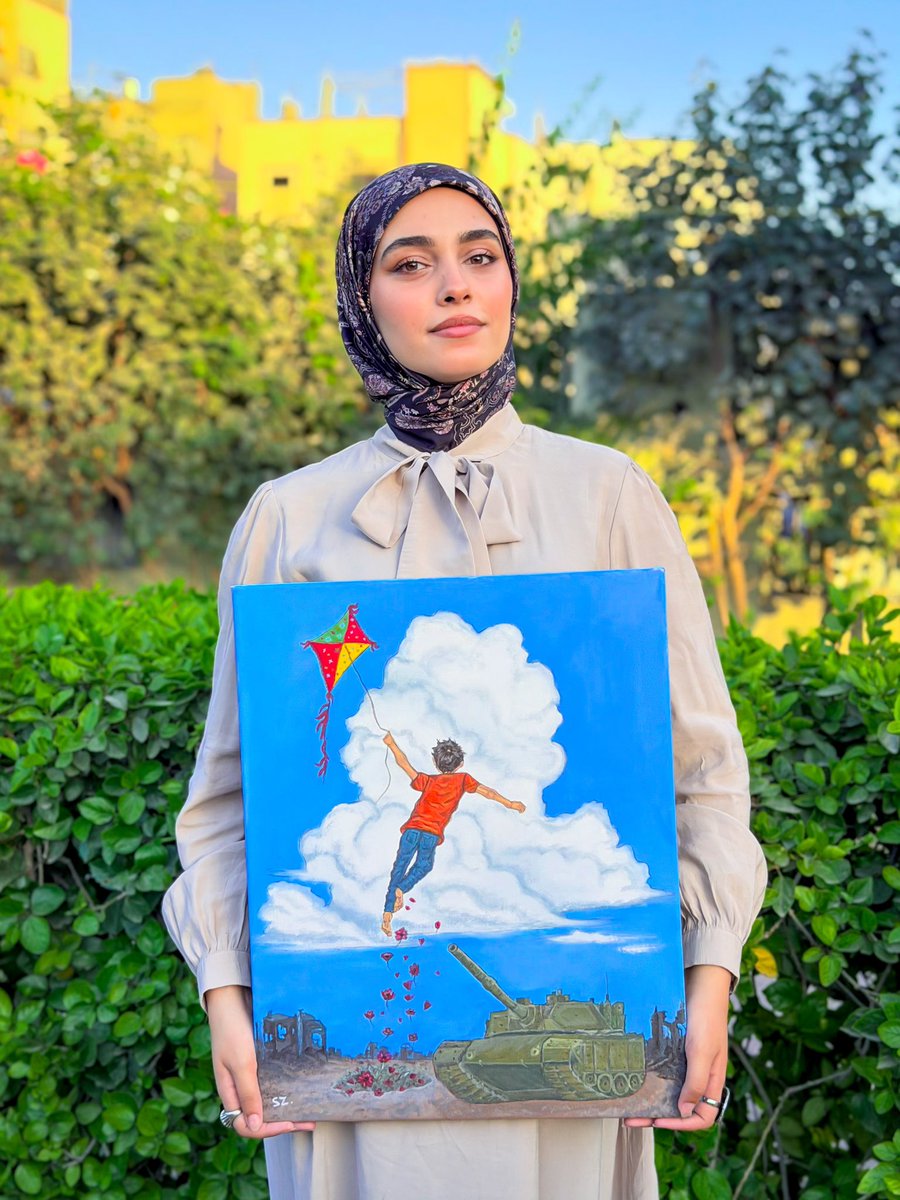 ZaqoutMe's tweet photo. Kite.
My latest painting, ur support matters ❤️ https://t.co/18ZPPJbpqW