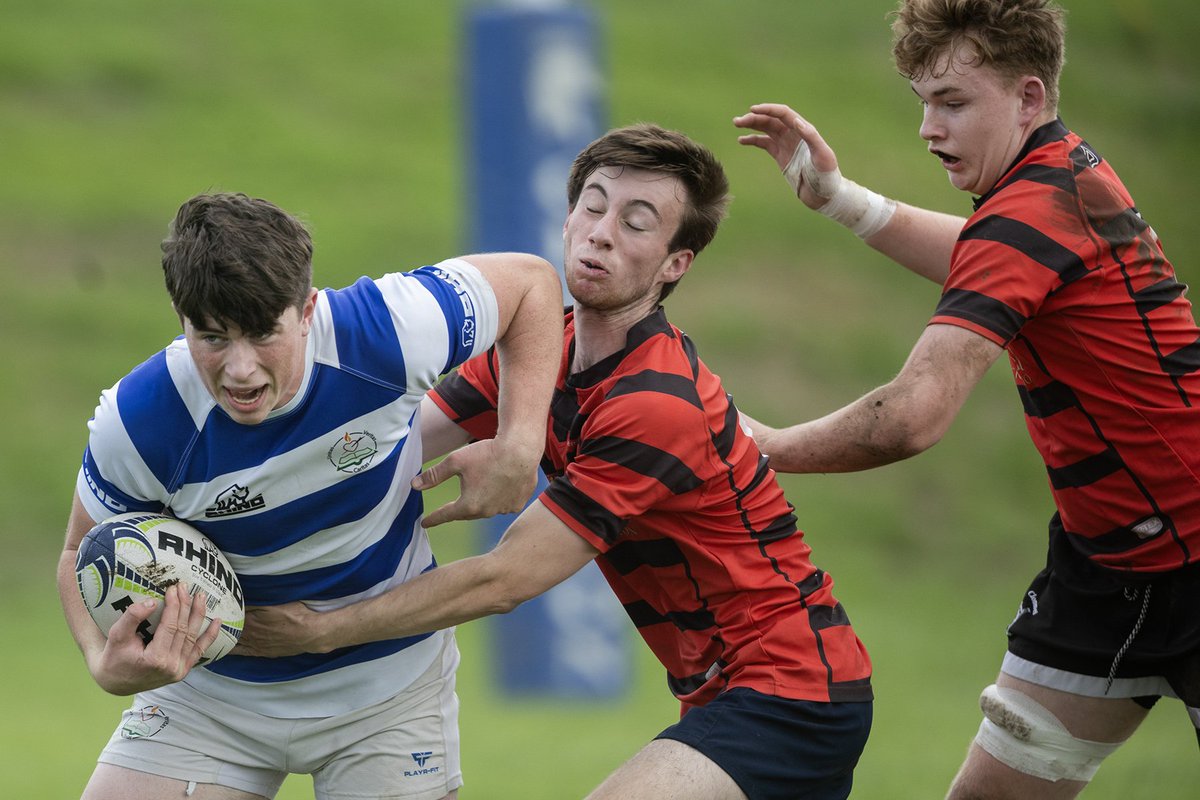 hsclonmelcbs's tweet photo. Action from our Senior match v @GCC_NewRoss in @ClonmelRFC this week 🏉🔴⚫️
#Schoolrugby #redandblack https://t.co/aUE6WHfTiw