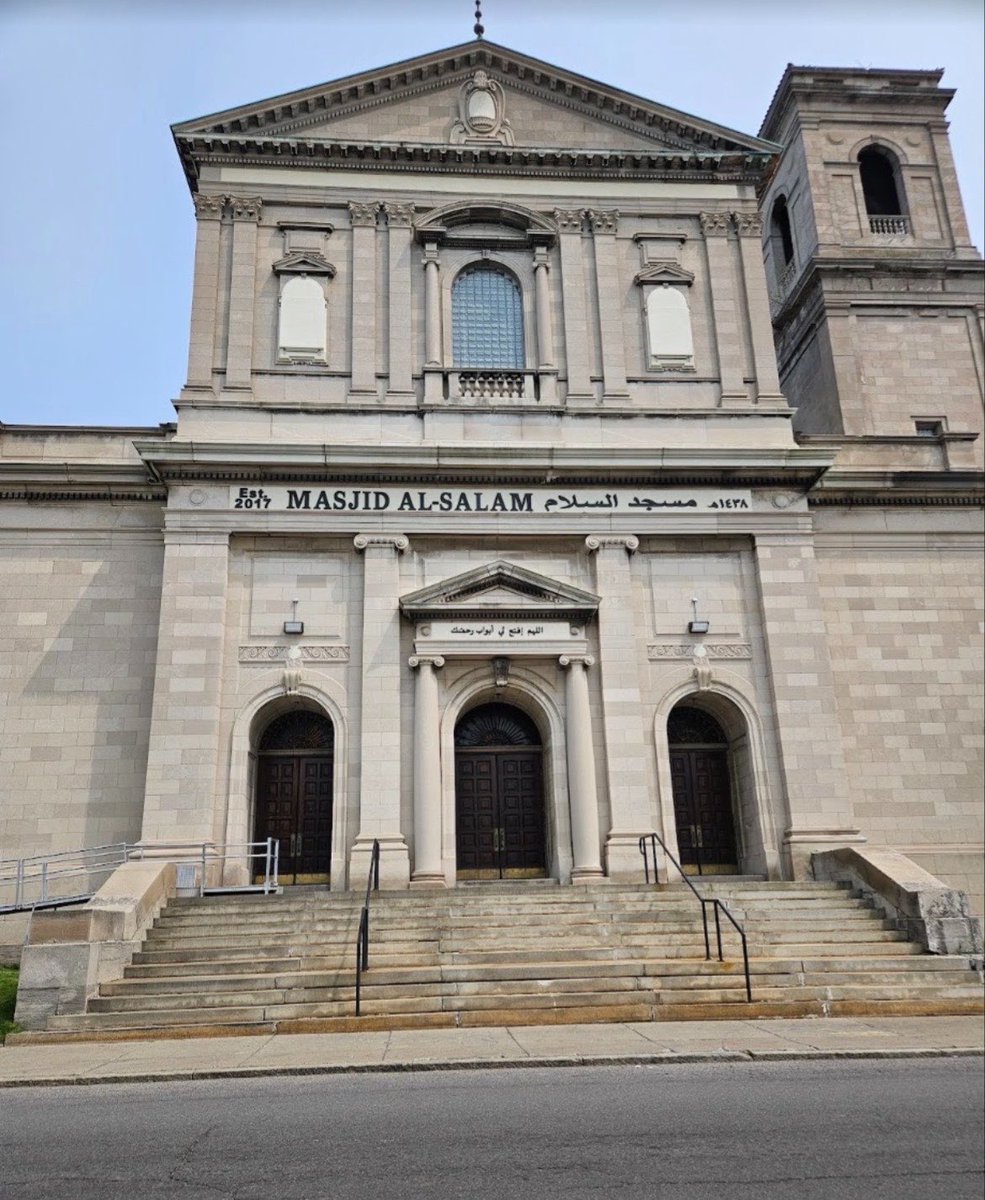 EndWokeness's tweet photo. These were historic churches built over 100 years ago in Buffalo, NY

They've been converted into mosques: https://t.co/4TCgr9oKWM