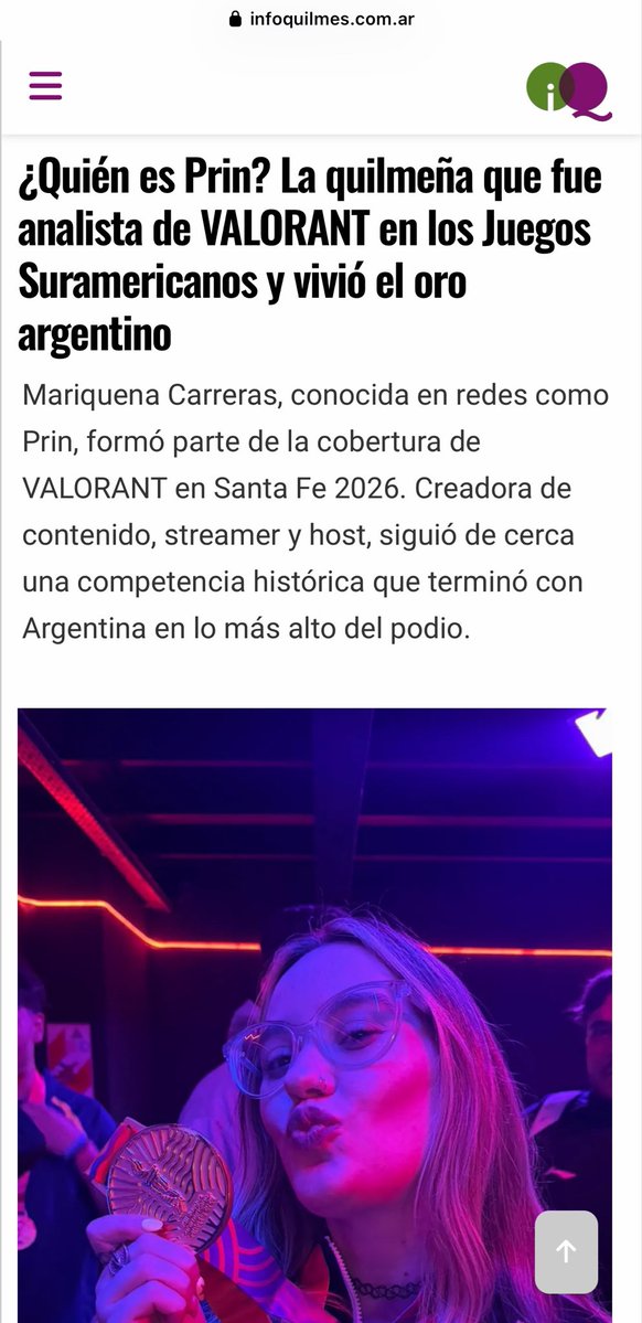 prin_vlr's tweet photo. Salí en el diario de mi ciudad ?!?!
De Quilmes como @MariaBecerra22 amors 💋 https://t.co/PHwnQCa6bR