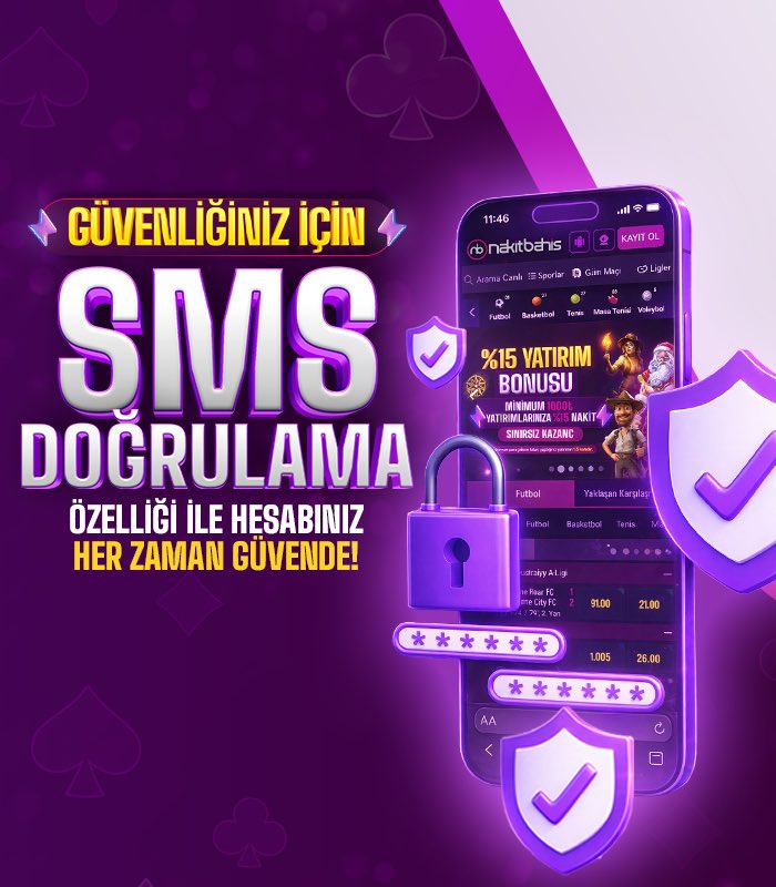 NakitBahisETK's tweet photo. NakitBahis ile hesabınız güvende sms doğrulama veya e posta adresinize gönderilen kod ile istediğiniz zaman rahat ve kolay bir şekilde hesabınıza giriş sağlayabilir sitemizin yüksek kazançlı oyunlarında rahatlıkla oynayabilirsiniz 

https://t.co/asU11V9ipz

#nakitbahisgüncel https://t.co/nDJS96K3uU
