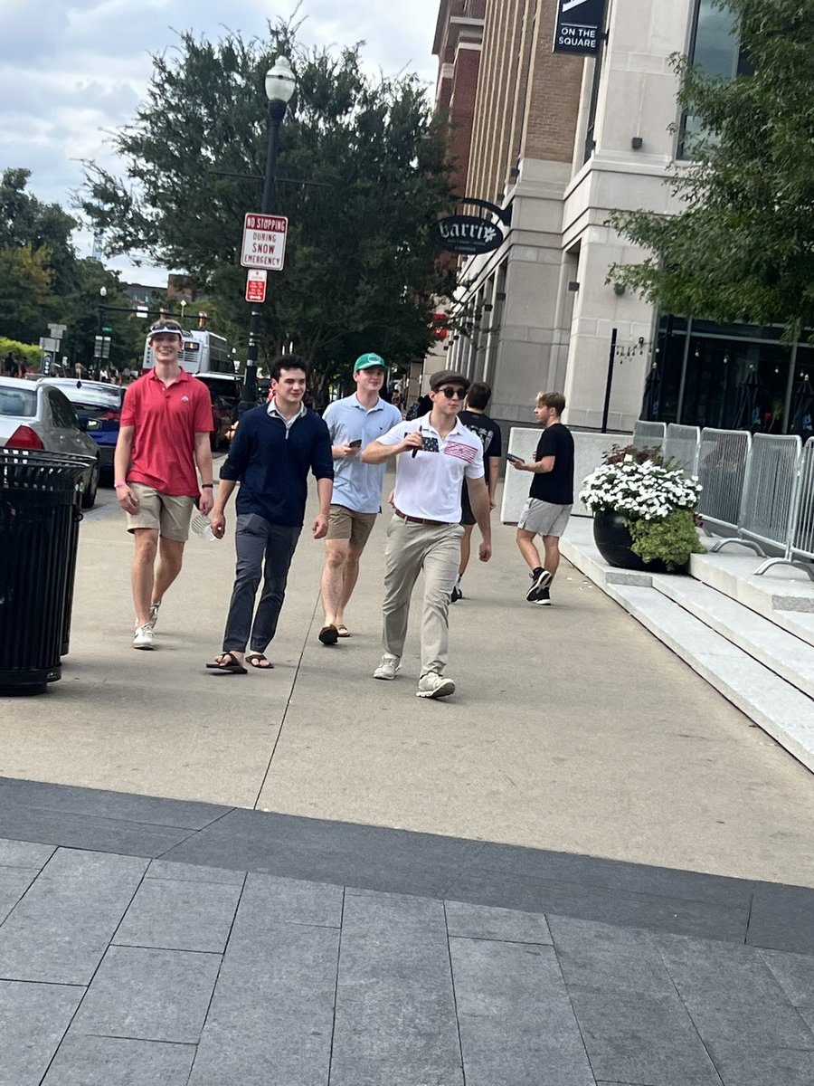 SebzSlopes8's tweet photo. What’s up with these big10 squids dressing in Johnnie O and tj Max XL Millar thinking they run the show? #getagrip https://t.co/aqqjmBlg63