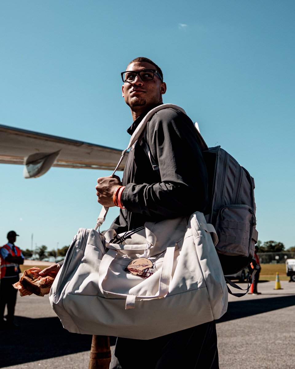 FSUFootball's tweet photo. 🛫 to Bama

#NoleFamily https://t.co/jH3Srtfl7a