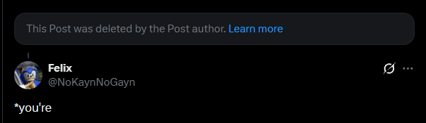 NoKaynNoGayn's tweet photo. @quasmosis "deleted by the post author" https://t.co/CgezxXbMeX