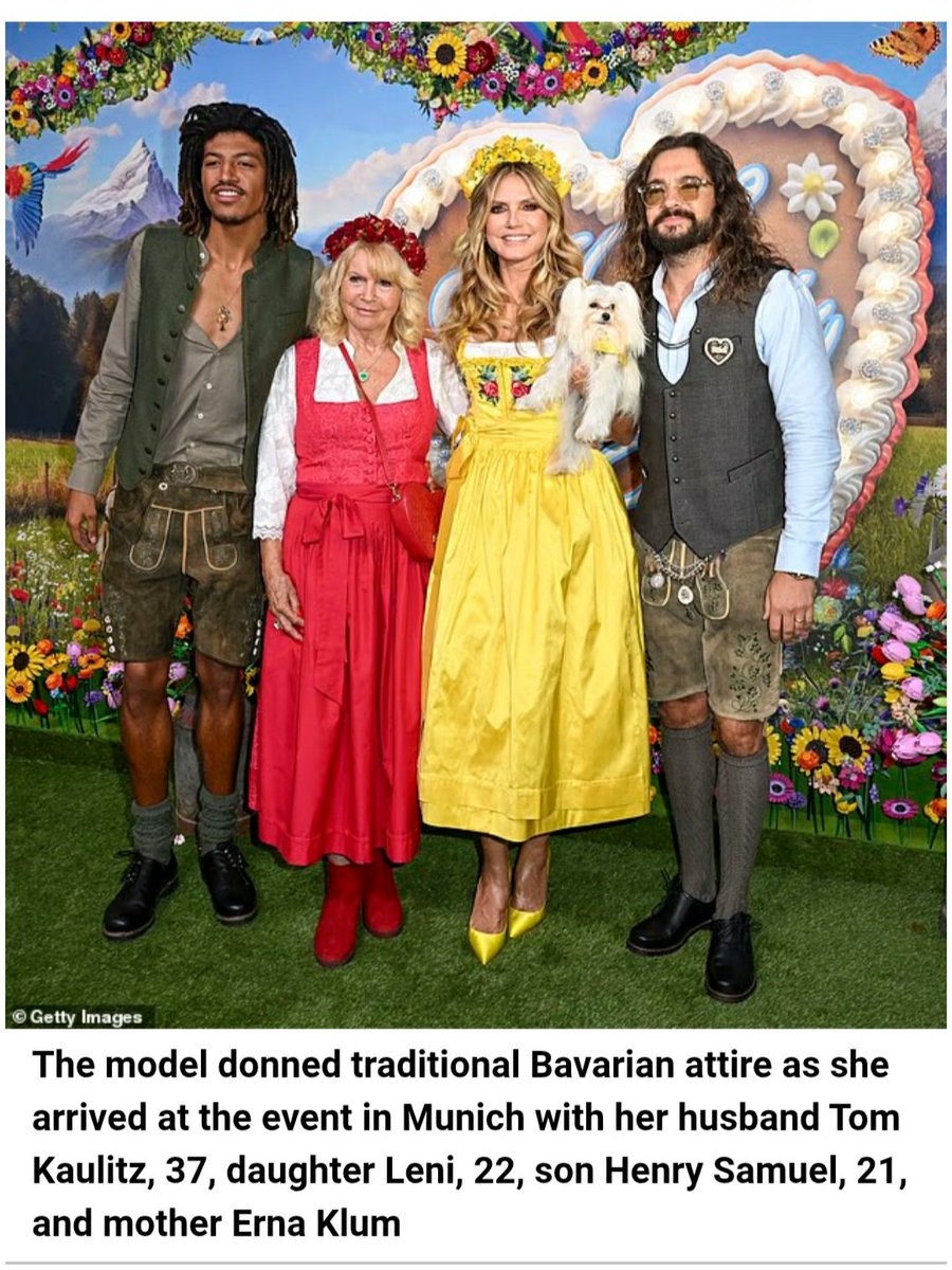 HristinaNicola1's tweet photo. THE STUNING QUEEN HEIDI KLUM-KAULITZ AND HER BEAUTIFUL SEXY AND VERY TALANTED HUSBAND TOM KAULITZ IS JUST THE PERFECTION ABSOLUT🌞🍀👸🏼💍🤴🏻❤❤⭐🌟⭐🌟⭐THE MOST BEAUTIFUL COUPLE STARS OF THE PLANÈTE TRUE LOVE #HeidiFest 2026 https://t.co/i88TyCymHq