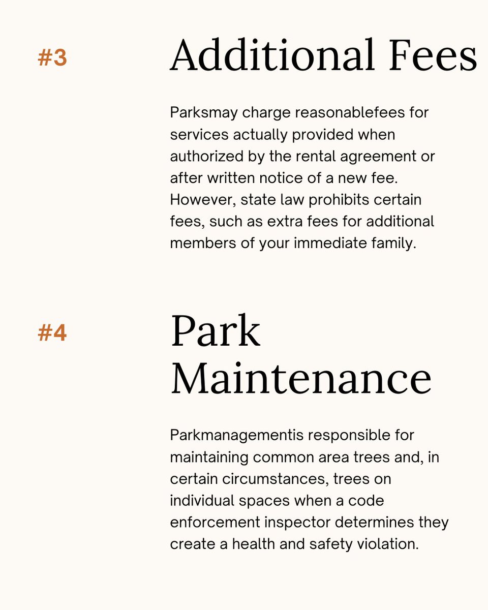 ElderLawAdvo's tweet photo. Did you know state law requires at least 90 days' written notice for rent increases? Parks also cannot overcharge for utilities or charge fees for immediate family members.   

Need assistance? 
Contact Elder Law &amp; Advocacy:
📞 858-565-1392
🌐 https://t.co/38rnWuIL2F https://t.co/68MOJTNtDh