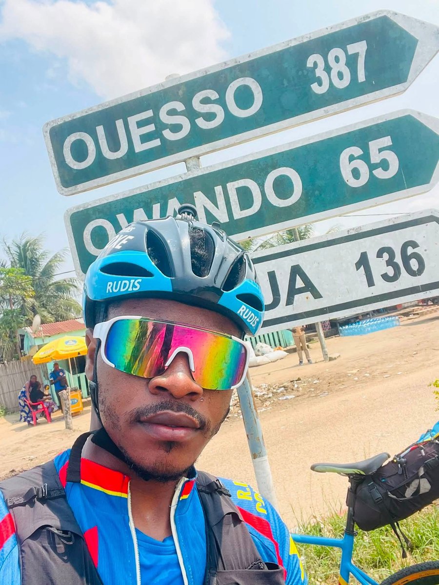 maozigabe's tweet photo. #RDC : C'EST CONFIRMÉ . LE CYCLISTE MIGUEL MASAÏSAÏ ( @MIGUELMASAD ) EST MORT, CE VENDREDI 18 SEPTEMBRE 2026 PRÈS DE #OUESSO , AU NORD DU CONGO-BRAZZAVILLE À QUELQUES KILOMÈTRES DE LA FRONTIÈRE AVEC LE #CAMEROUN . IL A CONNU UN GRAVE ACCIDENT ROUTIER . PAIX À TON ÂME CHER HÉROS . https://t.co/G1vxAndMf3