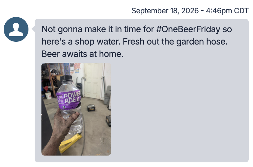 USC1620's tweet photo. #OneBeerFriday https://t.co/OpFoFyaNOU