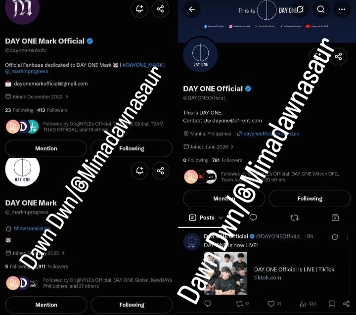 Mimadawnasaur's tweet photo. @dayonemarkofc @DAYONEOfficial_ @_markinprogress BIYAHENG DAYONE
#DAYONEOfficial @DAYONEOfficial_ https://t.co/EoNHddiWWX