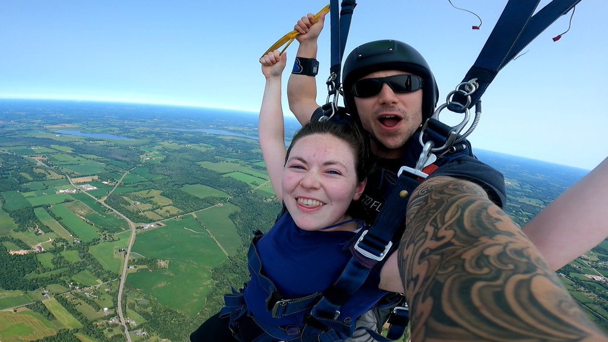 SkydiveCNY's tweet photo. One jump. A lifetime of memories.
 #LifeChangingExperience #BucketListExperience #SkydiveCNY #TheFirstJumpExperts https://t.co/ph0itQeviw