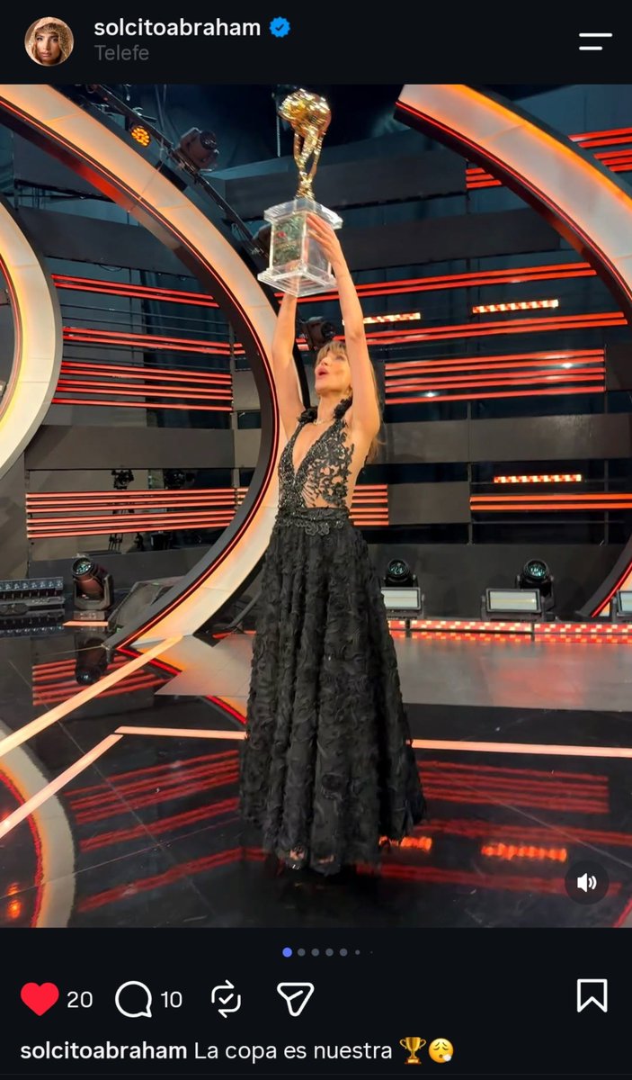 kaairos0k's tweet photo. Nuevo post de Sol en Instagram 

"La copa es nuestra😮‍💨" 

Te amamos reina 🔥 https://t.co/JdMz2uyWpF