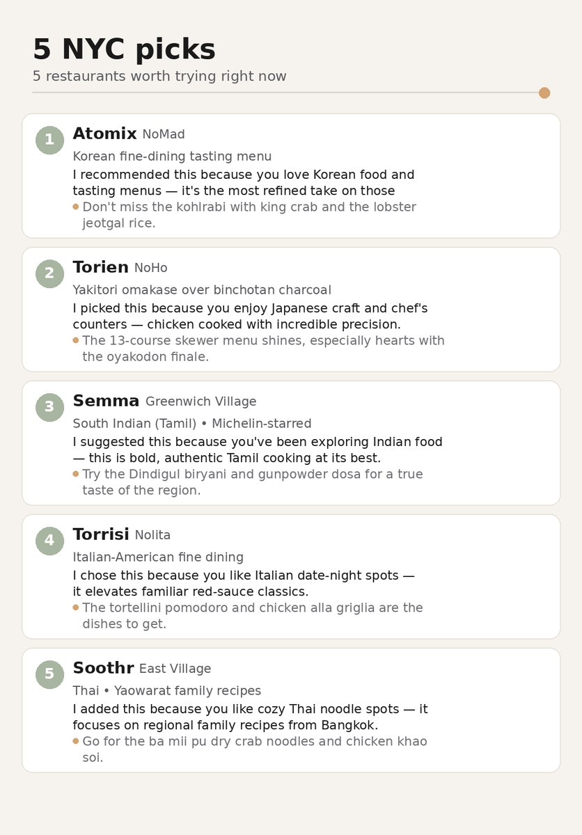 Muse gives personalized restaurant recs from email + Instagram