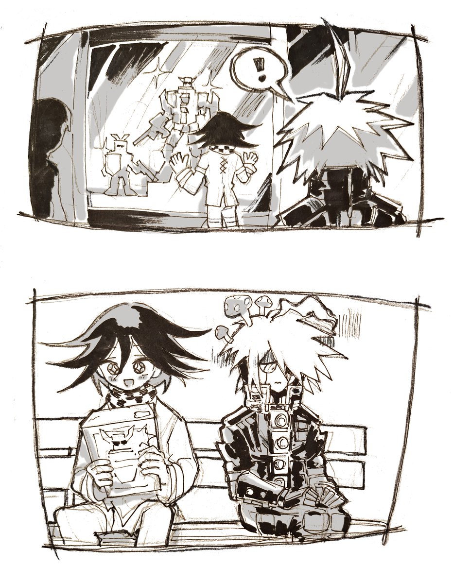 snoozaga's tweet photo. #danganronpa #drv3 #kiibouma #王キボ a date... https://t.co/FU6xS0jRa6