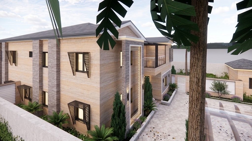 Dunecrestltd's tweet photo. A Three Bedroom Duplex designed to meet hot semi-arid climate. https://t.co/D88l3BhRGi