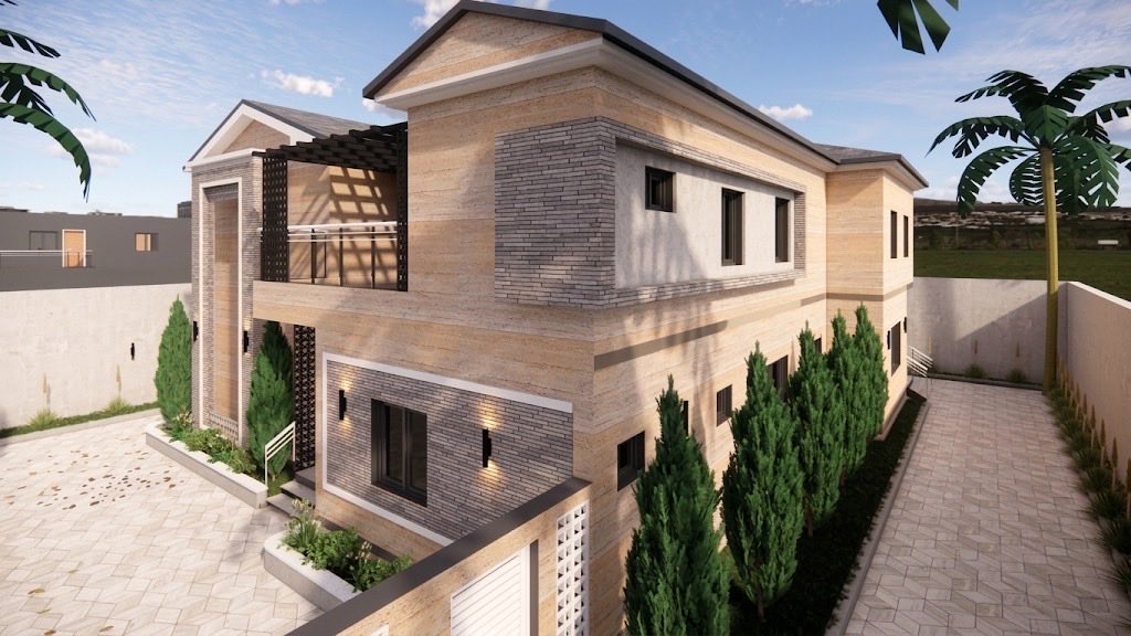 Dunecrestltd's tweet photo. A Three Bedroom Duplex designed to meet hot semi-arid climate. https://t.co/D88l3BhRGi